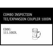 Marley Solvent Joint Combo Inspection Tee/Expansion Coupler 100DN - 111.100JL*